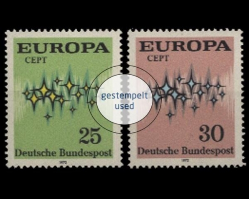 Deutschland (BRD), Michel Nr. 716-717, gestempelt