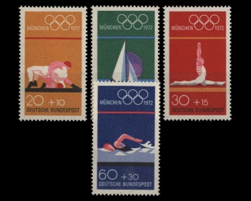 Deutschland (BRD), Michel Nr. 719-722, postfrisch