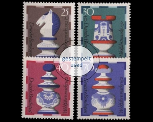 Deutschland (BRD), Michel Nr. 742-745, gestempelt