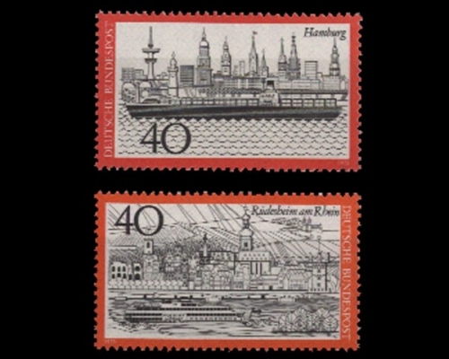 Deutschland (BRD), Michel Nr. 761-762, postfrisch