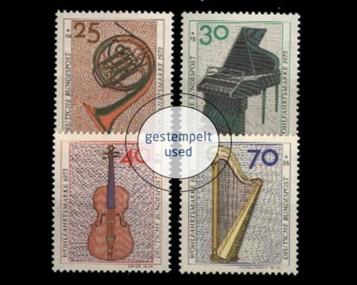 Deutschland (BRD), Michel Nr. 782-785, gestempelt