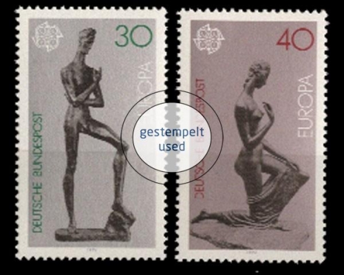 Deutschland (BRD), Michel Nr. 804-805, gestempelt