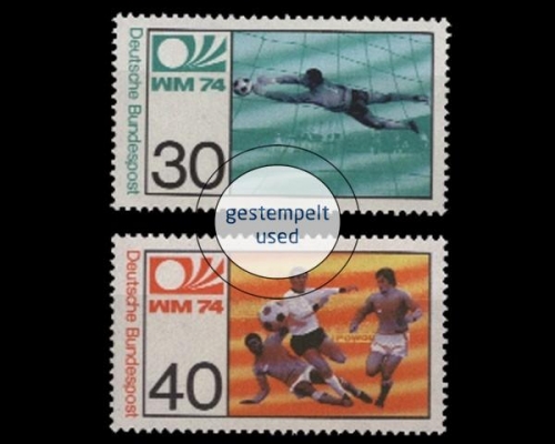 Deutschland (BRD), Michel Nr. 811-812, gestempelt