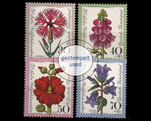 Deutschland (BRD), Michel Nr. 818-821, gestempelt