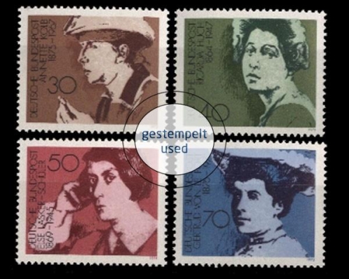 Deutschland (BRD), Michel Nr. 826-829, gestempelt