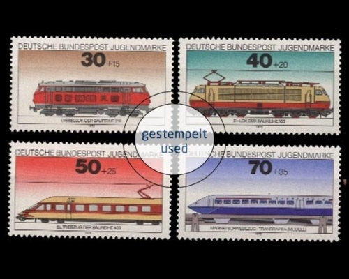 Deutschland (BRD), Michel Nr. 836-839, gestempelt