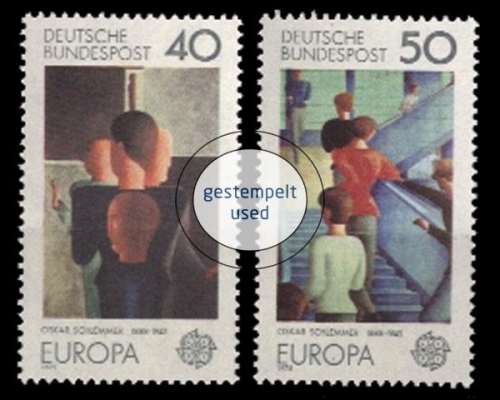 Deutschland (BRD), Michel Nr. 840-841, gestempelt
