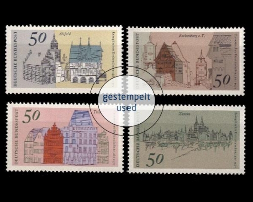 Deutschland (BRD), Michel Nr. 860-863, gestempelt