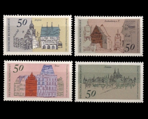 Deutschland (BRD), Michel Nr. 860-863, postfrisch