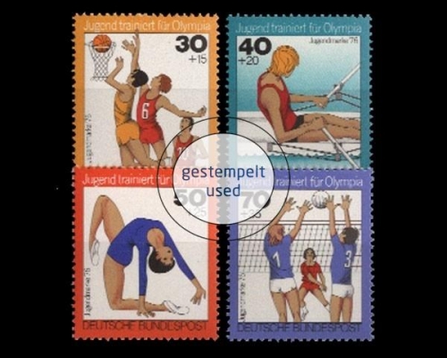 Deutschland (BRD), Michel Nr. 882-885, gestempelt