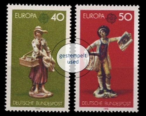 Deutschland (BRD), Michel Nr. 890-891, gestempelt