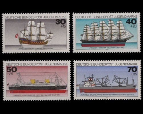 Deutschland (BRD), Michel Nr. 929-932, postfrisch