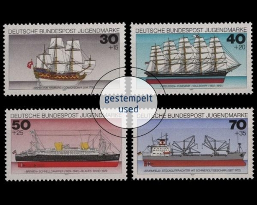 Deutschland (BRD), Michel Nr. 929-932, gestempelt