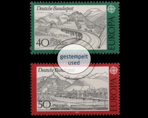 Deutschland (BRD), Michel Nr. 934-935, gestempelt