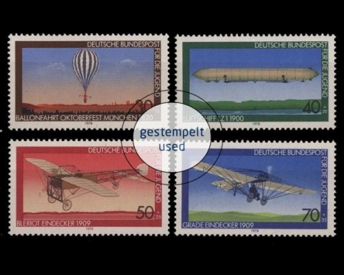 Deutschland (BRD), Michel Nr. 964-967, gestempelt