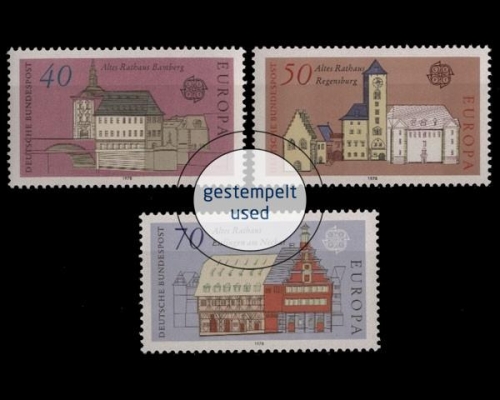 Deutschland (BRD), Michel Nr. 969-971, gestempelt