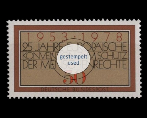 Deutschland (BRD), Michel Nr. 979, gestempelt