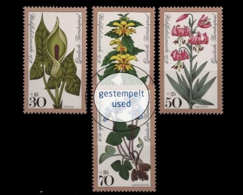 Deutschland (BRD), Michel Nr. 982-985, gestempelt