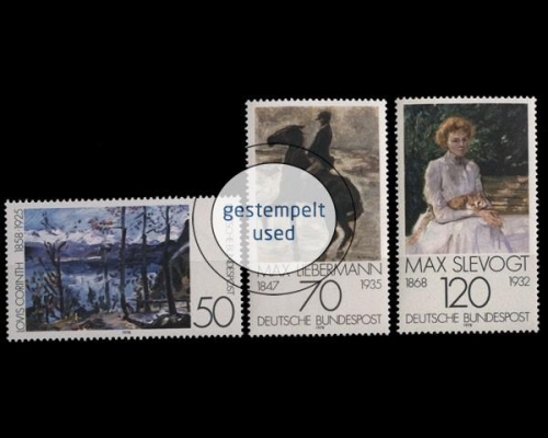Deutschland (BRD), Michel Nr. 986-988, gestempelt