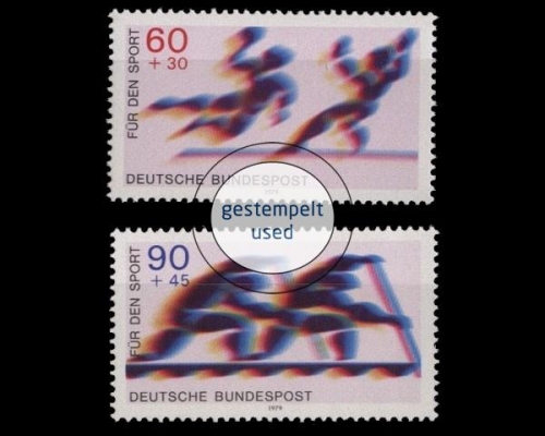Deutschland (BRD), Michel Nr. 1009-1010, gestempelt