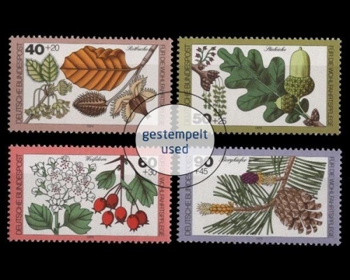 Deutschland (BRD), Michel Nr. 1024-1027, gestempelt