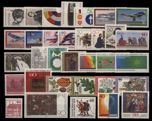Deutschland (BRD), 1000-1032, Jahrgang 1979, postfrisch
