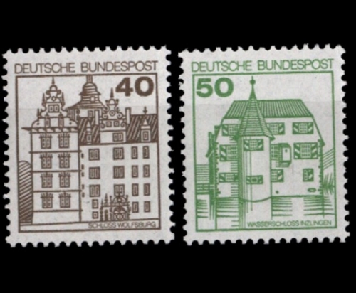 Deutschland (BRD), Michel Nr. 1037-1038 A I, postfrisch