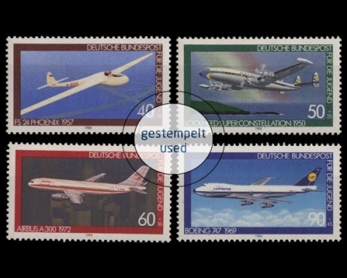 Deutschland (BRD), Michel Nr. 1040-1043, gestempelt