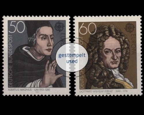 Deutschland (BRD), Michel Nr. 1049-1050, gestempelt