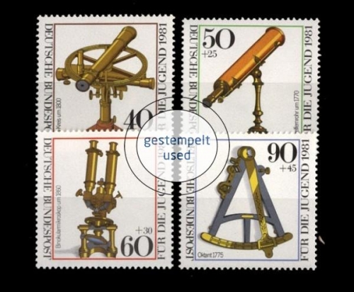 Deutschland (BRD), Michel Nr. 1090-1093, gestempelt