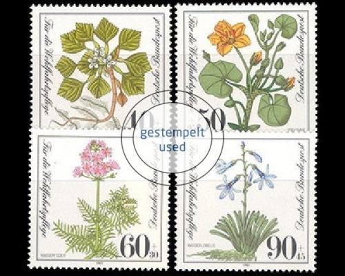 Deutschland (BRD), Michel Nr. 1108-1111, gestempelt