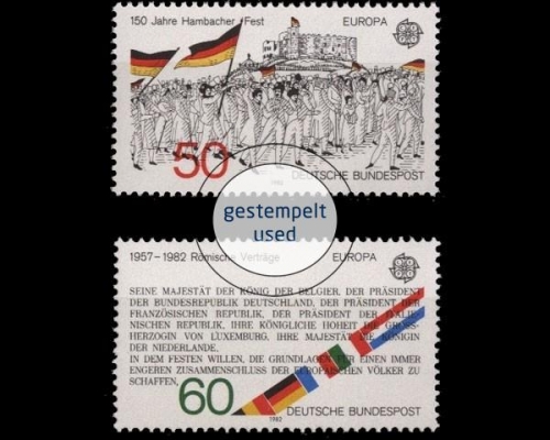 Deutschland (BRD), Michel Nr. 1130-1131, gestempelt