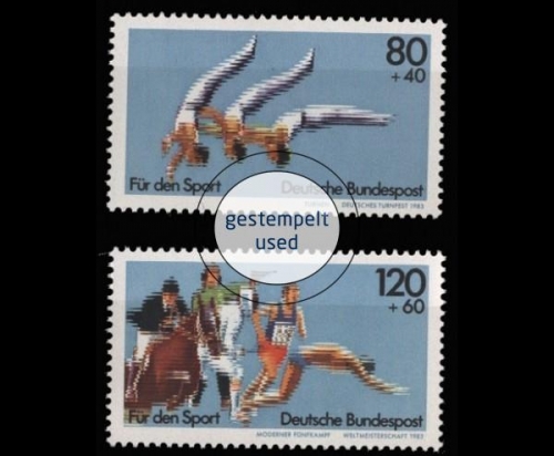 Deutschland (BRD), Michel Nr. 1172-1173, gestempelt