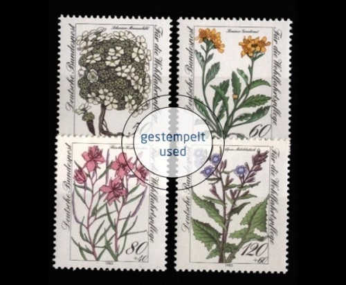 Deutschland (BRD), Michel Nr. 1188-1191, gestempelt