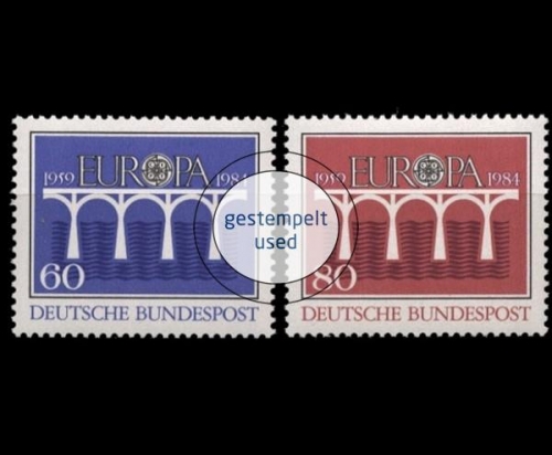 Deutschland (BRD), Michel Nr. 1210-1211, gestempelt