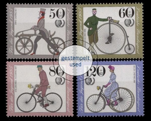 Deutschland (BRD), Michel Nr. 1242-1245, gestempelt