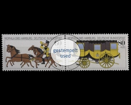 Deutschland (BRD), Michel Nr. 1255-1256 ZD, gestempelt