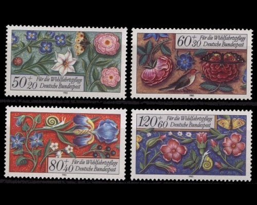Deutschland (BRD), Michel Nr. 1259-1262, postfrisch