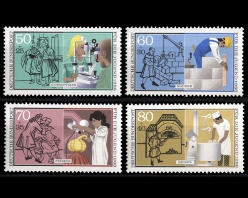 Deutschland (BRD), Michel Nr. 1274-1277, postfrisch
