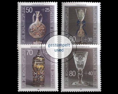 Deutschland (BRD), Michel Nr. 1295-1298, gestempelt