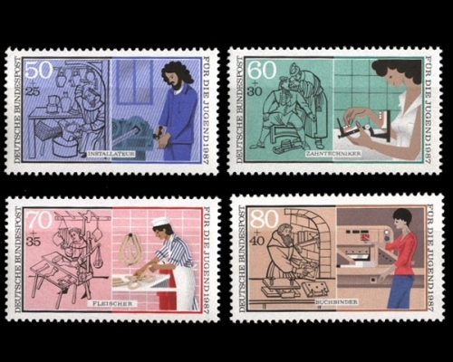 Deutschland (BRD), Michel Nr. 1315-1318, postfrisch