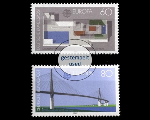 Deutschland (BRD), Michel Nr. 1321-1322, gestempelt