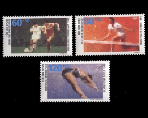Deutschland (BRD), Michel Nr. 1353-1355, postfrisch