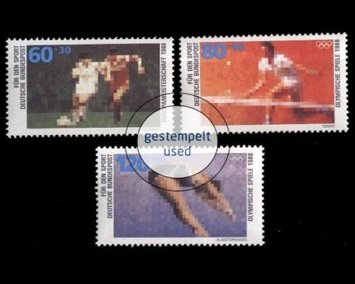 Deutschland (BRD), Michel Nr. 1353-1355, gestempelt