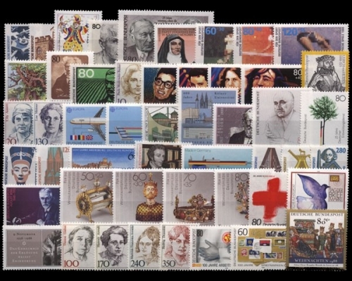 Deutschland (BRD), 1347-1396, Jahrgang 1988, postfrisch