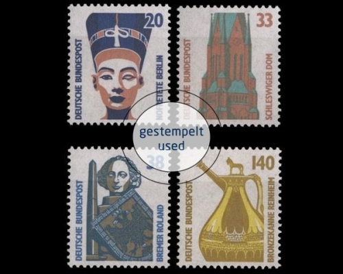 Deutschland (BRD), Michel Nr. 1398-1401 A, gestempelt