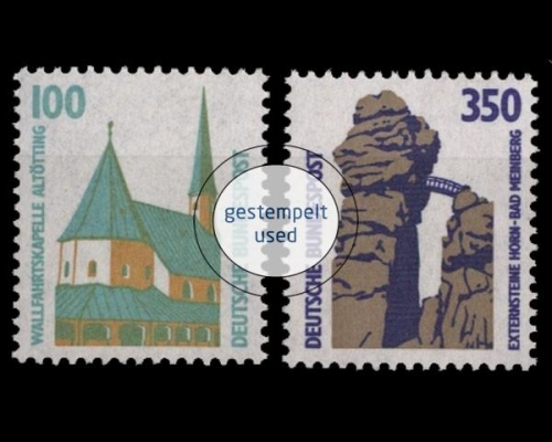 Deutschland (BRD), Michel Nr. 1406-1407 A, gestempelt