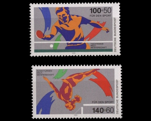 Deutschland (BRD), Michel Nr. 1408-1409, postfrisch