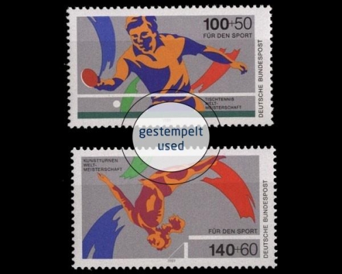 Deutschland (BRD), Michel Nr. 1408-1409, gestempelt