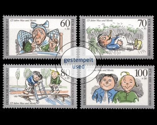 Deutschland (BRD), Michel Nr. 1455-1458, gestempelt